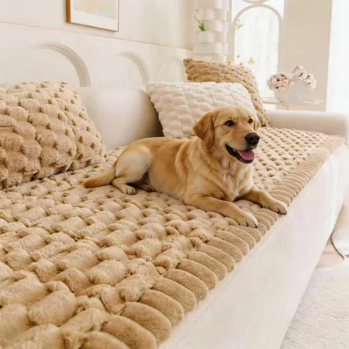 Vista 7 de Funda de sofá para mascotas, lavable, apta para mascotas, protector de sofá para muebles, tapete bohemio para mascotas, para sofás y sofás
