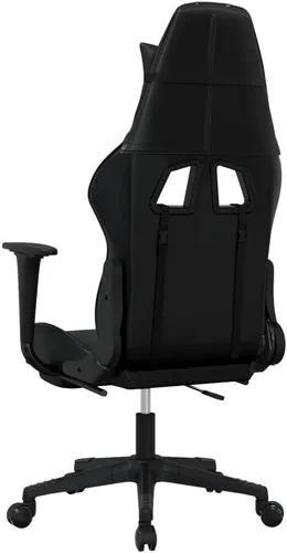 Vista 6 de Silla de juegos con reposapiés, sillas de juegos para adultos, silla de juegos de anime, silla de oficina con reposapiés, silla de juegos, sala