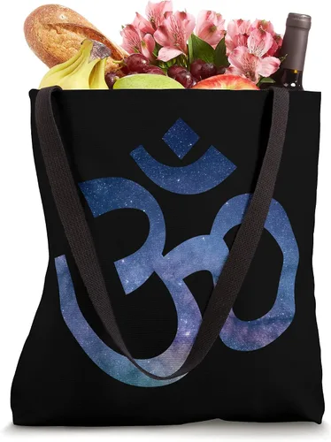 Vista 4 de Om Ohm Aum Symbol Spiritual Yoga Chakra Bolsa de mano