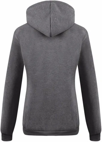 Vista 2 de Newbestyle Sudaderas con capucha para mujer, con cremallera oblicua, forro polar