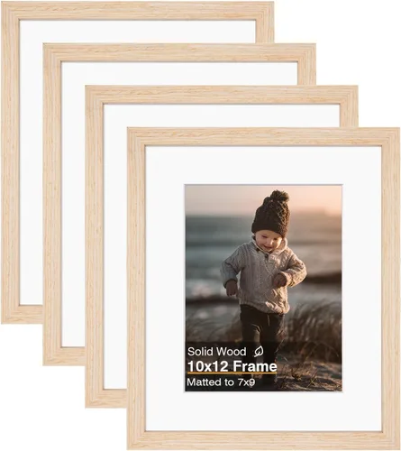 Vista 12 de KINLINK Marco de fotos de 3.5 x 5 pulgadas, color negro ceniza, marcos de madera maciza con plexiglás para mesa y montaje en pared, marcos de fotos