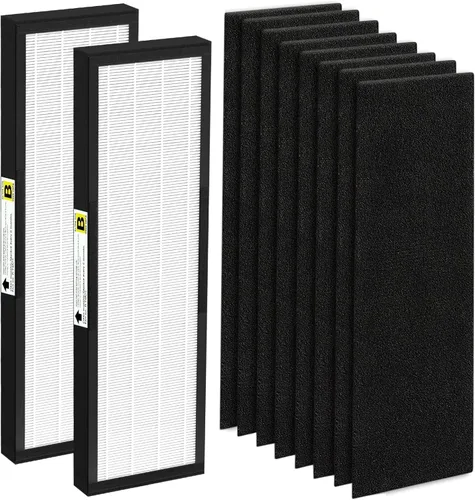 Vista 10 de Paquete de 4 filtros HEPA FLT4825 B de repuesto para purificadores de aire G-Guardian AC4825 AC4300 AC4800 AC4900 AC4850 AC4825E, 4 filtros