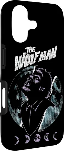 Vista 3 de Universal Monsters Artist Series The Wolfman Retro Poster Case for iPhone 17