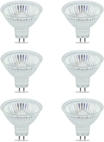 Vista 11 de lumenivo EXN Bombilla halógena MR16 50 W 2 clavijas de luz de inundación para interiores Focos halógenos, paisaje, fibra óptica - Base GU5.3 de 2