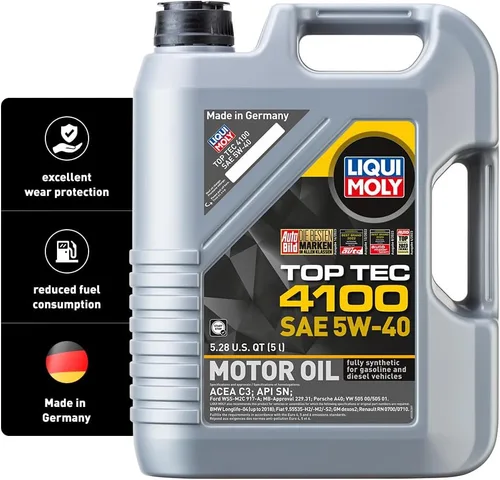 Vista 2 de LIQUI MOLY Top Tec 4100 SAE 5W-40 1 L Aceite de motor totalmente sintético SKU: 2329