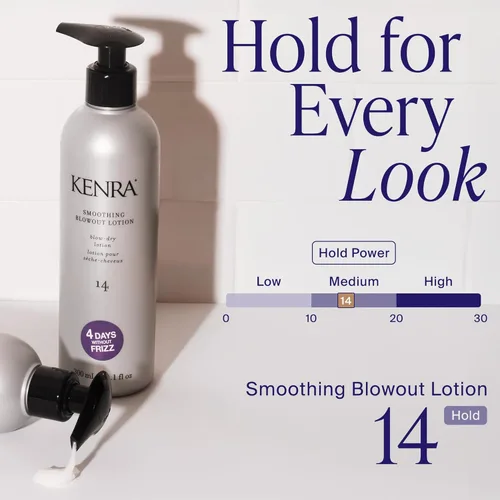 Vista 3 de Kenra Smoothing Blowout Lotion 14 Spray ultrafino Hasta 4 días sin encrespamiento Mejora la suavidad y manejabilidad de un soplado