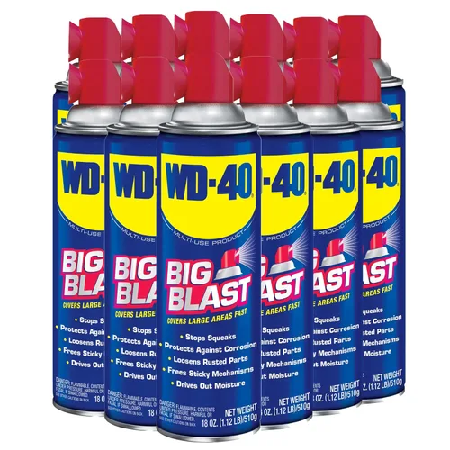 Vista 8 de WD-40 Fórmula original, producto multiusos con spray Big-Blast, 18 onzas [paquete de 6]