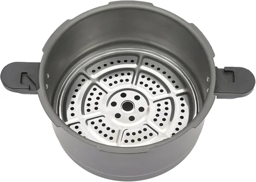 Vista 8 de Olla a presión de 9.5 cuartos de galón: olla versátil con válvula de resorte, ideal para estufas de gas, eléctricas y de inducción, cocción a