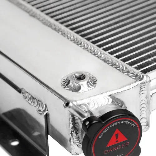 Vista 3 de Spec-D Tuning Radiador de enfriamiento de aluminio de 3 núcleos/filas compatible con Chevy Camaro 1967-1969