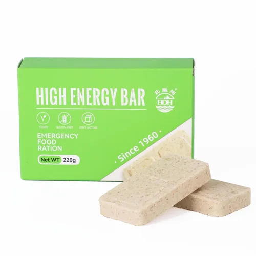 Vista 13 de Barras de alimentos de emergencia - Hardtack de caramelo y canela, MRE Meals Military 2025, larga vida útil, barras de ración de comidas