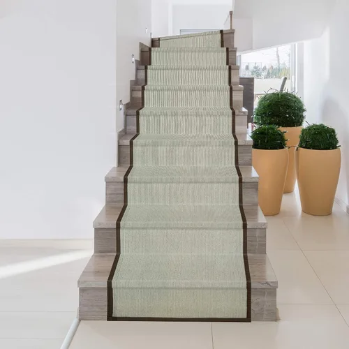 Vista 10 de iCustomRug Zara - Alfombra de sisal sintético y de tamaño personalizado, más suave que la alfombra de sisal natural, resistente a las manchas