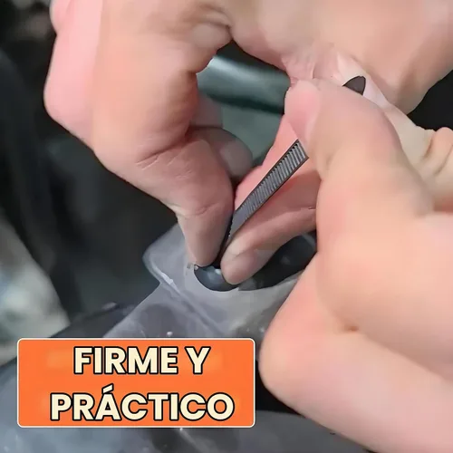 Vista 4 de 200 hebillas universales de nailon con caja de almacenamiento de polipropileno. El kit de herramientas Fixion incluye bridas multifuncionales