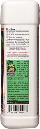 Vista 2 de Advanced Nutrients Bloom Ph Perfect Fertilizante, 1 litro
