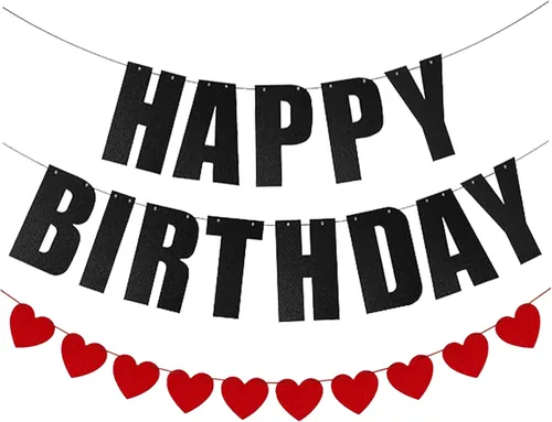 Vista 21 de Cartel de feliz cumpleaños para decoraciones de fiesta de cumpleaños (aguamarina)