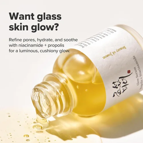 Vista 3 de Beauty of Joseon Suero Brillo Propolis y Niacinamida Hidratante Facial Suavizante para Tono de Piel Desigual Cuidado de la Piel Coreana 30ml 1 fl.oz