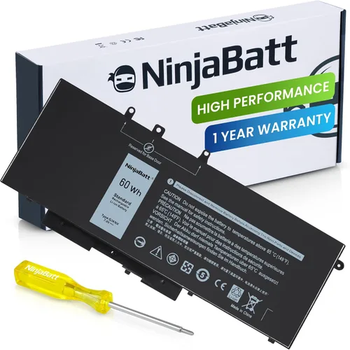 Vista 7 de Batería NinjaBatt para Dell WDX0R P69G Inspiron 15/13 5000/7000 Series 5570 5567 7579 5578 5568 7569 5579 5565 7573 7378 5378 7368 5379 5368 7375