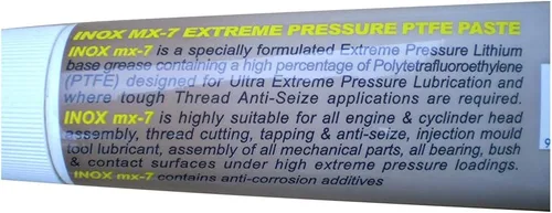 Vista 5 de MX-7 Inox PTFE Ensamblaje Lubricante - Tubo de 4.41 oz