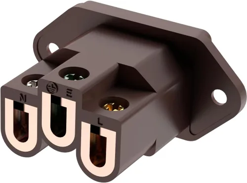 Vista 9 de Viborg Adaptador de enchufe de montaje en panel AC 250V 10A IEC320 C14 Conector de alimentación Enchufe de alimentación Enchufe de alimentación