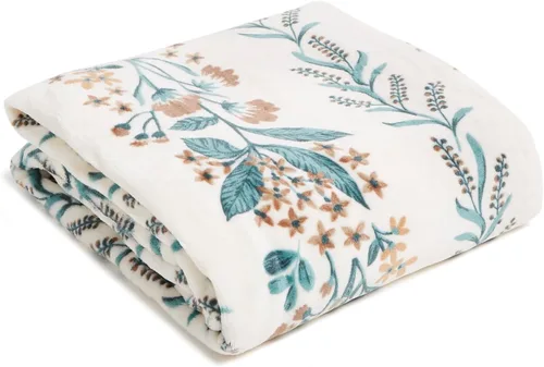 Vista 46 de Vera Bradley Manta de forro polar para mujer, manta de felpa suave para sofá, dormitorio y decoración del hogar