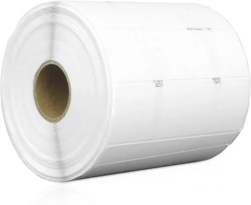 Vista 30 de [1500/rollo 15000 etiquetas = 10 rollos] – Etiquetas térmicas directas de 1.25 x 0.85 pulgadas para etiquetas UPC de código de barras