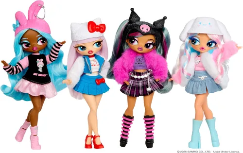 Vista 6 de LOL Surprise OMG ama a Hello Kitty y sus amigos - Hello Kitty - Muñeca de moda, jugar y exhibir!