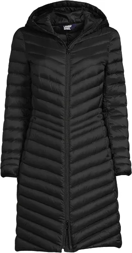 Vista 3 de Lands' End Abrigo de plumón ultraligero para mujer