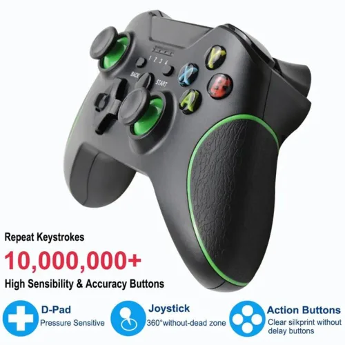 Vista 7 de Dododuck Wireless Controller for Xbox One, 2.4GHZ Gamepad Controller Compatible with Xbox OneOne SOne XOne Series XSElitePC Windows 7810, with
