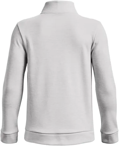 Vista 2 de Under Armour Chaqueta de forro polar con cremallera de 14 para niños