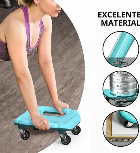 Vista 5 de PROIRON Rodillo abdominal con rodilleras para entrenamiento abdominal, rueda multifuncional para entrenamiento abdominal, rodillo abdominal