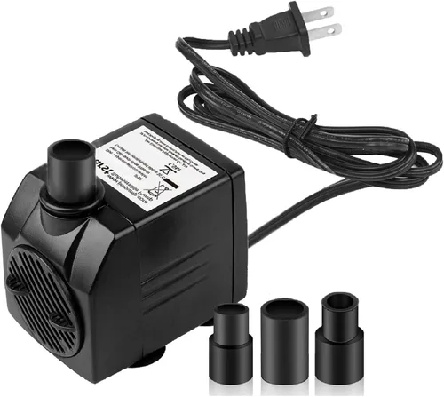 Vista 9 de BARST Mini bomba de agua sumergible de 40 GPH con cable de alimentación