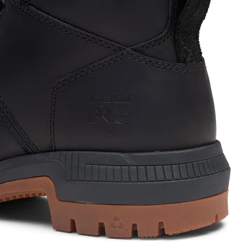 Vista 3 de Timberland PRO Montauk - Puntera de seguridad de acero de 6 pulgadas para hombre Negro/Chicle