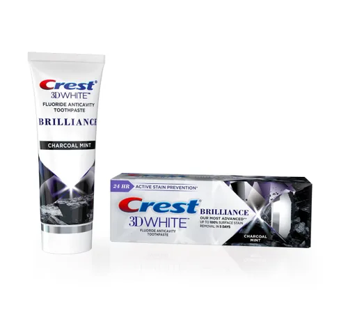 Vista 2 de Crest Pasta de dientes 3D White Brilliance Carbón