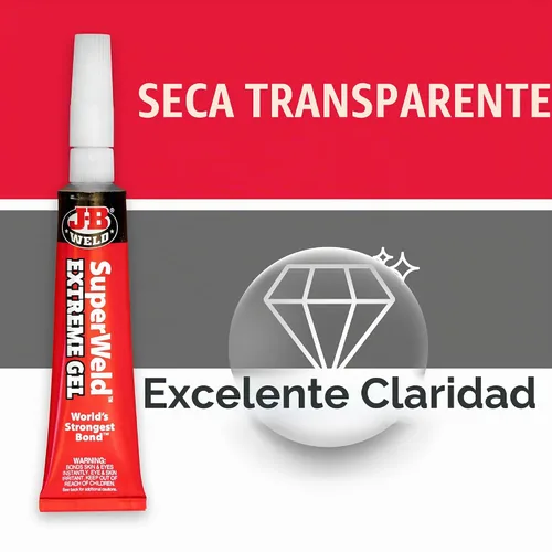 Vista 8 de J-B Weld SuperWeld Extreme Superpegamento - 15 g