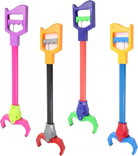 Vista 9 de Wokyo Grabber - Juguete robótico de mano larga para niños, juguete de inteligencia para niños, juguetes para recoger juguetes de 19 pulgadas (azul)..