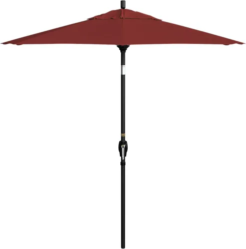 Vista 36 de California Umbrella 7.5' paraguas redondo de aluminio del mercado, elevación de la manivela