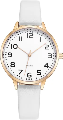 Vista 14 de IBSO Women Watches Leather Mesh Strap Round Case Analog Fashion Ladies Wrist Watches