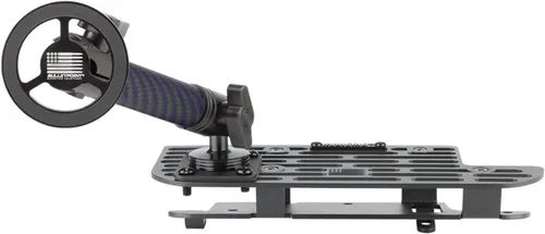 Vista 7 de Soporte de teléfono Bulletpoint para salpicadero RAM Truck Compatible (2019+ 1500, 2500, 3500 y TRX) con montaje de bola de 20mm - Compatible