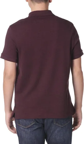 Vista 5 de Nautica Polo de algodón suave y ajustado de manga corta para hombre