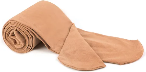 Vista 2 de Feisract Mallas de ballet para niña y mujer, ultra suaves, Pro Hold Stretch Footed Tight