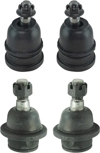 Vista 51 de TRQ Juego de juntas esféricas delanteras superior e inferior para lado del conductor y del pasajero Compatible con Acura TL 2009-2014 Acura TSX