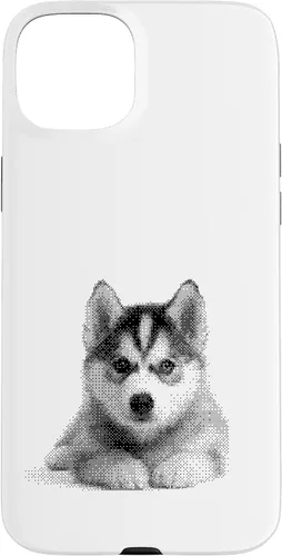 Vista 9 de Cute Siberian Husky for Dog Mom and Paw Parents Case for iPhone 16