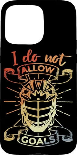 Vista 31 de Funny Lacrosse Goalie Case for iPhone 17