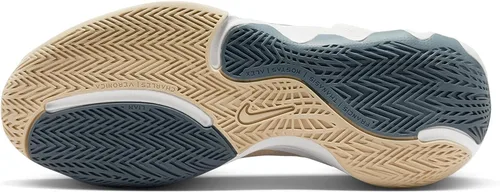 Vista 5 de Nike Baloncesto masculino de tres cuartos de altura, Gris, amarillo