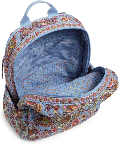 Vista 3 de Vera Bradley Mochila Campus de Algodón para Mujer, Provenza Paisley