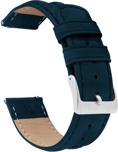 Vista 16 de Barton Racing & Rally Horween - Correas de cuero con barras de resorte de liberación rápida integradas, longitud estándar para muñecas de 5 a 8