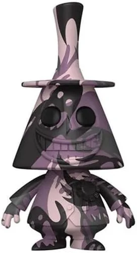 Vista 2 de Funko POP Disney: Pesadilla antes de Navidad - Alcalde (serie del artista) con funda protectora, 3.75 pulgadas, multicolor, 49303