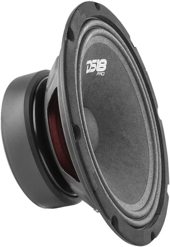 Vista 13 de DS18 PRO-GM6.4B - Altavoz de 6.5 pulgadas, rango medio, bala de aluminio roja, 480 W máximo, 140 W RMS, 4 ohmios, altavoces de puerta de audio