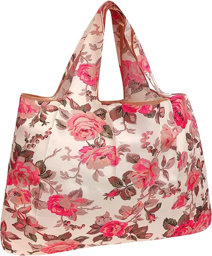 Vista 31 de Bowbear Bolsa de compras reutilizable de nylon plegable