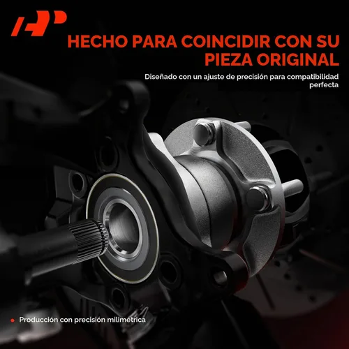Vista 3 de Rodamiento de rueda trasera A-Premium y conjunto de cubo con 5 lengüetas Compatible con Subaru Forester 2014-2018, Impreza 2012-2021, Crosstrek
