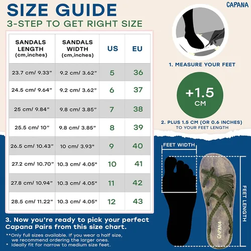 Vista 5 de Capana Sandalias planas tejidas para mujer, sandalias trenzadas con tiras, sandalias de playa para mujer, sandalias bohemias de cuerda, zapatos